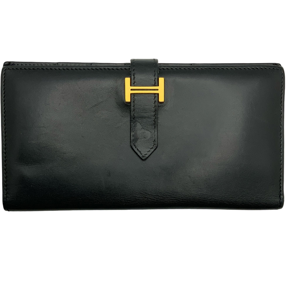 エルメス✨ベアン✨クラシック✨ブラック✨二つ折り　長財布 imgrc0093957697.jpg