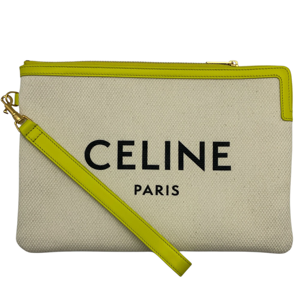 未使用CELINE ミントグリーン クラッチポーチ 未使用CELINE ミントグリーン クラッチポーチ - メルカリ