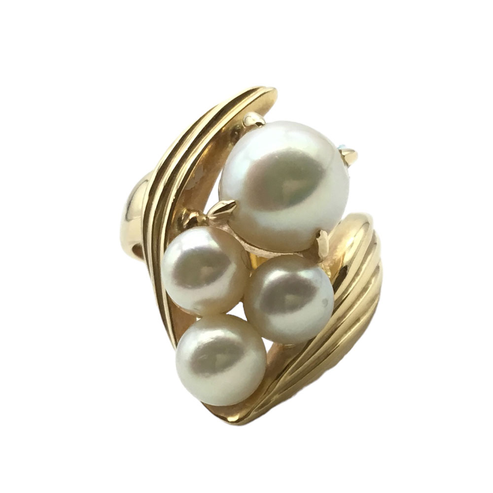 MARGARET HOWELL　マーガレット　ハウエル　K18 パールリング MARGARET HOWELL マーガレット ハウエル K18 パールリング