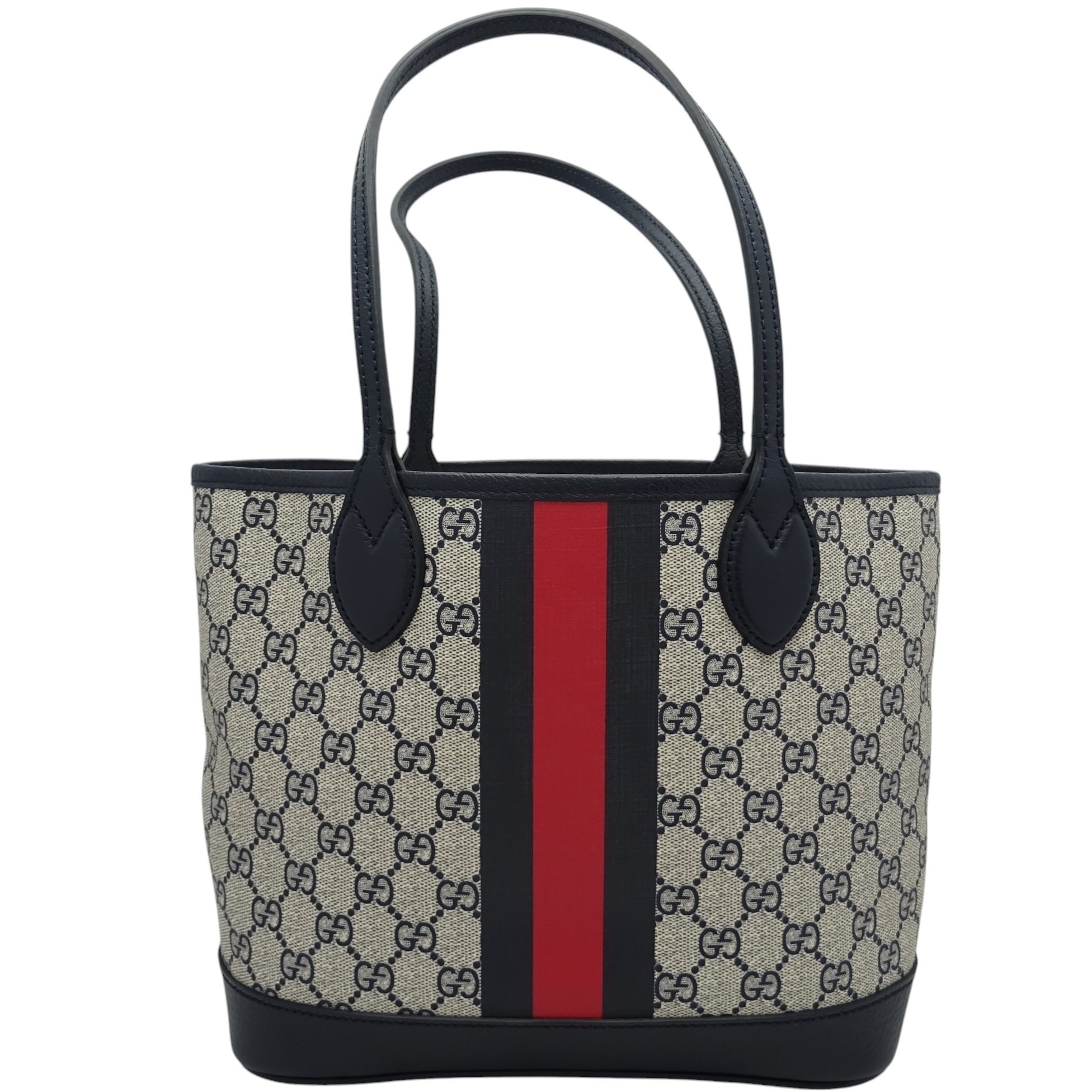 【GUCCI】オフィディア ミニ トートバッグ GG柄 シェリーラインストラップ GUCCI】オフィディア ミニ トートバッグ GG柄 シェリーライン