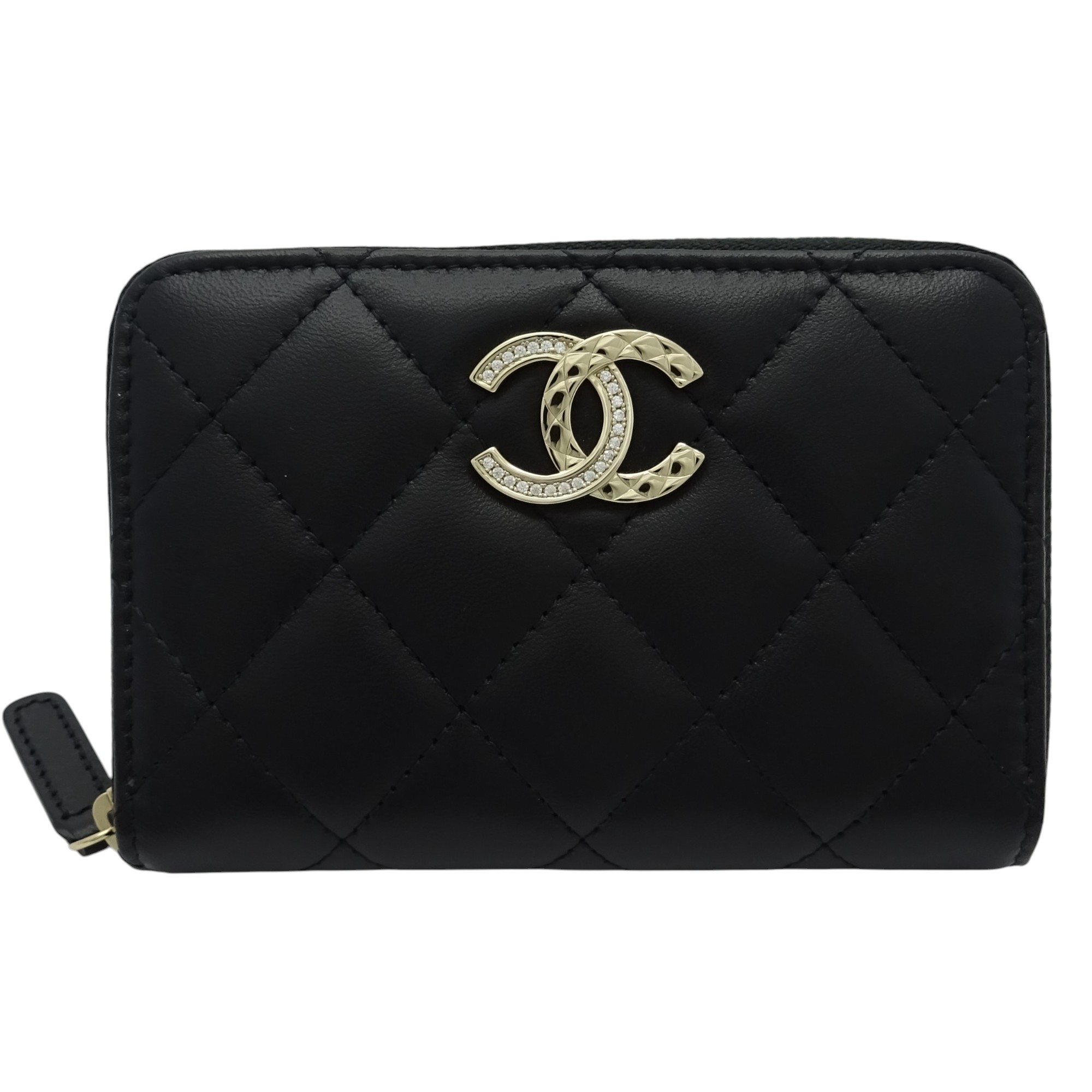 CHANEL 二つ折り コインケース カードケース ビコローレ ココマーク 黒 楽天市場】CHANEL シャネル コインケース AP3982 B16267