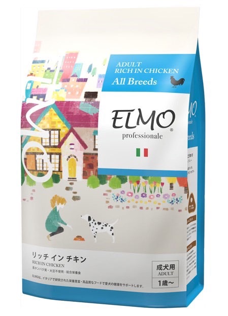 ネット限定】 ELMO エルモ リッチインチキン 3kg✕2と800g✕2 ペット