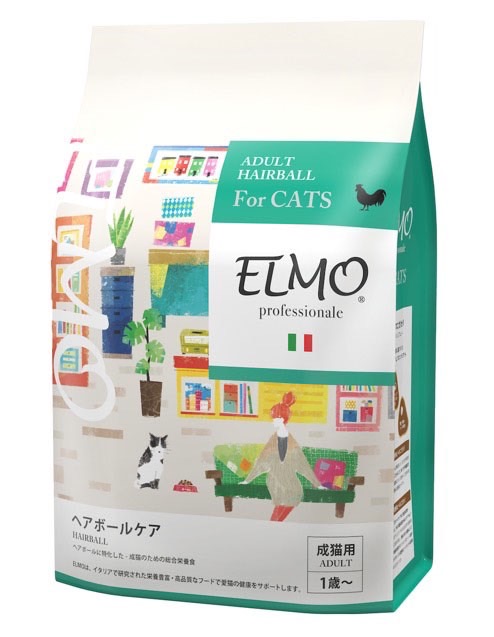 【楽天市場】【正規代理店】【成猫用】ELMO インドア 400g エルモ