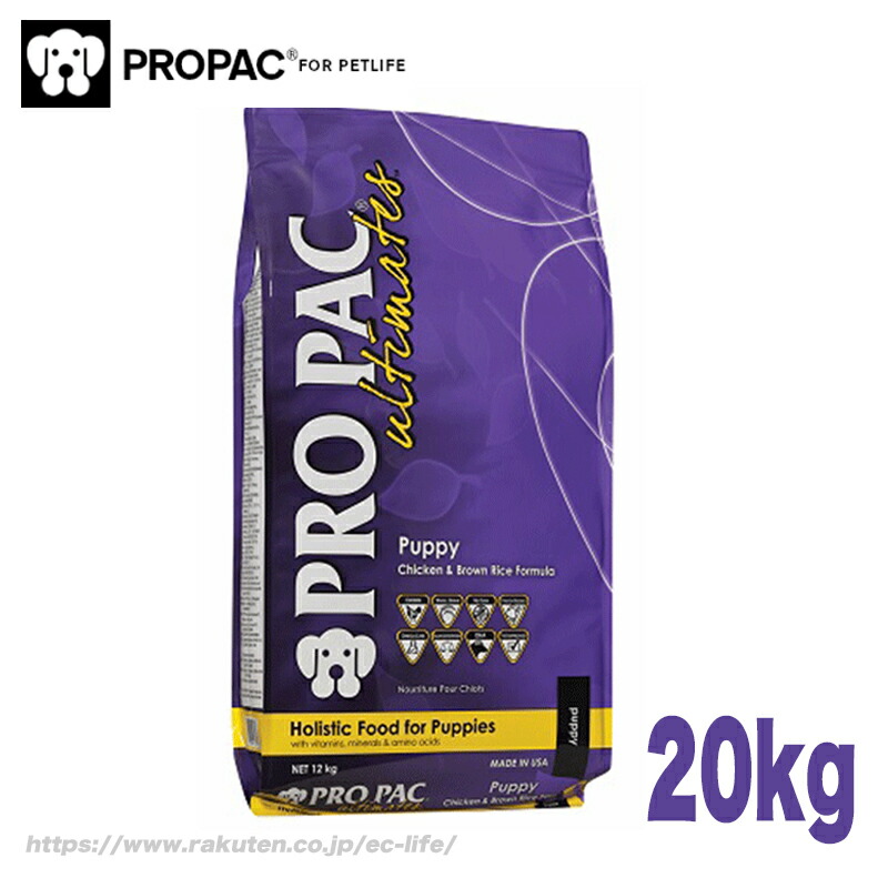 【楽天市場】【成犬用】PROPAC アダルト チキン＆玄米 3kg ホリ