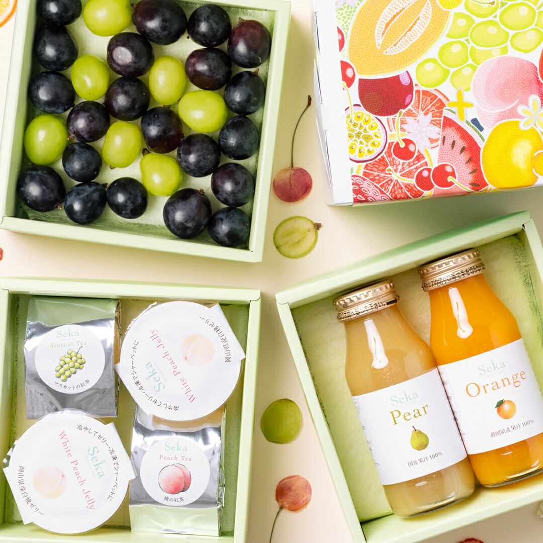 楽天市場】[贈答用]国産100%ジュース3種のおめでとうギフト