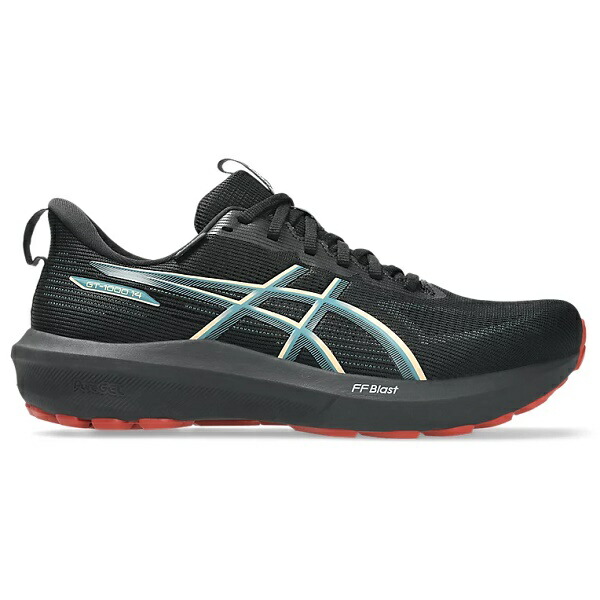 アシックス GT-1000 14 GTX　1011C078-003（Black/Apricot Crush）メンズ ランニング シューズ　GORE-TEX　★15000　※北海道・離島・沖縄県へのお届け不可