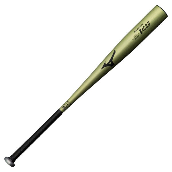 ミズノ 野球バット 硬式用 グローバルエリート I&times;C2.0 金属製 83.5cm 新基準対応 高校野球 mizuno 1CJMH12583 50 ゴールド ★35000 ※北海道・離島・沖縄県へのお届け不可｜オザキスポーツ