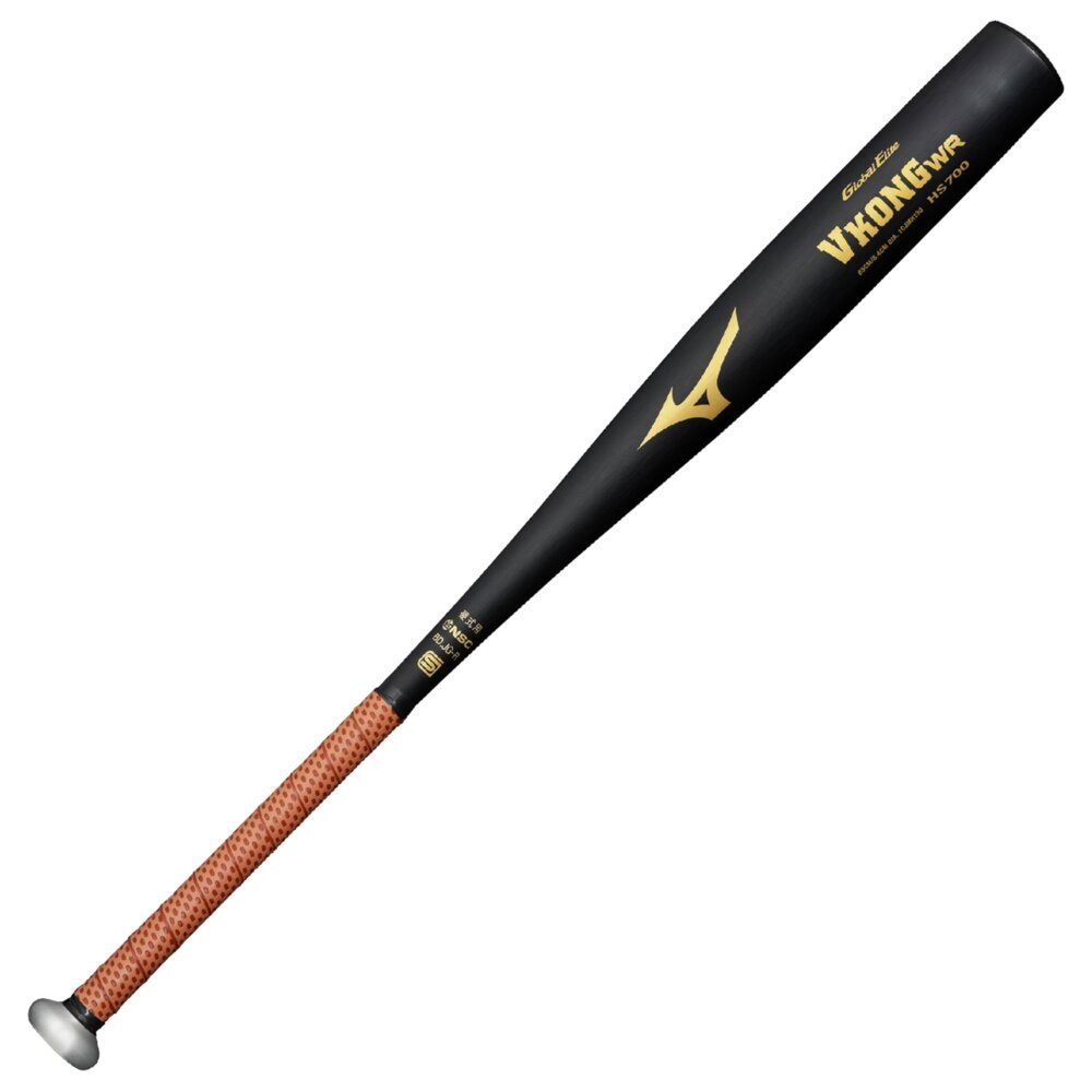 ミズノ　硬式用 グローバルエリート VコングWR ミドル 金属製　83cm　84cm　平均900g以上　2024年春新基準対応　1CJMH13083　1CJMH13084　09:ブラック　★36000
