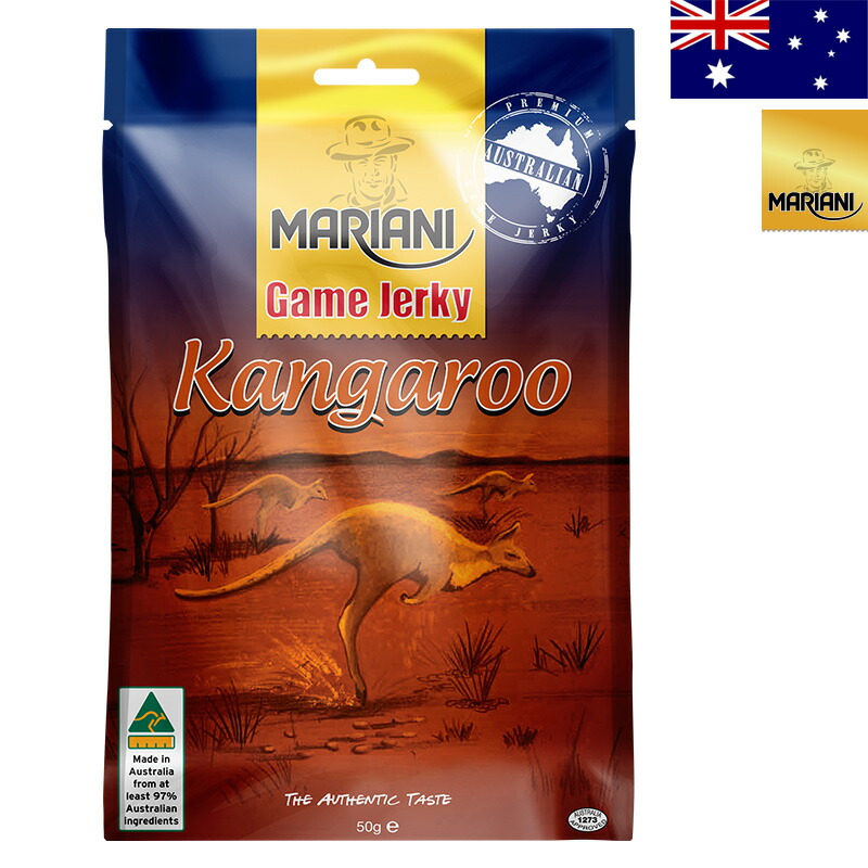 MARIANI マリアニ カンガルージャーキー 50g ルーミート オーストラリア土産 オーストラリアみやげ おつまみ 海外 輸入食品画像