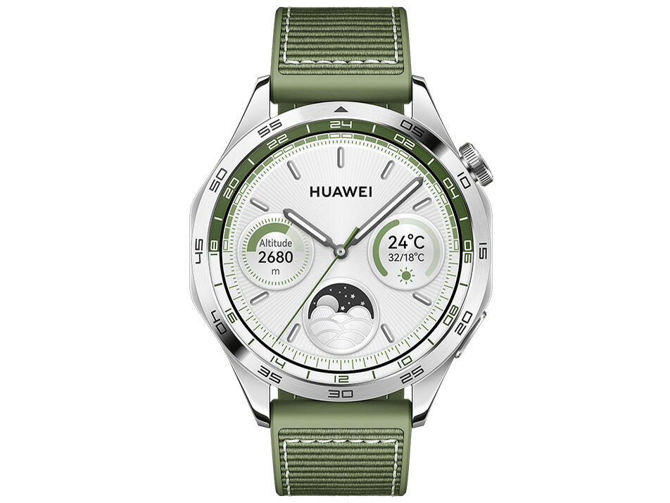 ★新品 HUAWEI WATCH GT 4 46mm [グリーン] 送料無料(※沖縄、離島への配送不可)