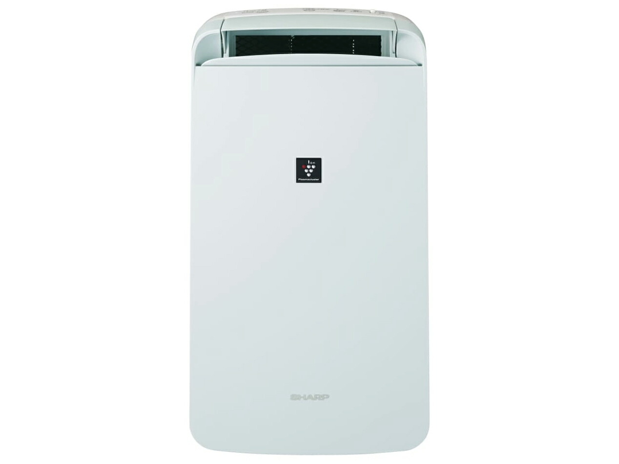 ★新品 小ざかしい 除湿器 コンパクトクール コマーシャル-T100-W [白いこと系] 貯蔵タンク電気容量2.5L プラズマクラスター お召しものかわき切る 引き合い畳数～23畳 貨物輸送無料(※沖縄、離島への送りとどける不可)