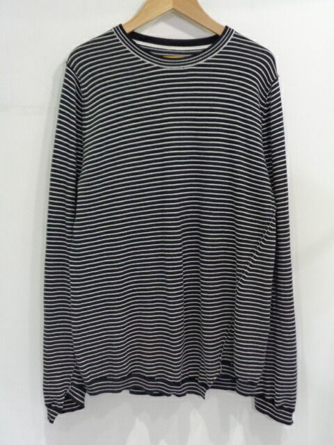 楽天市場】UNIFORM EXPERIMENT 21aw MOHAIR PANELED BORDER CREWNECK