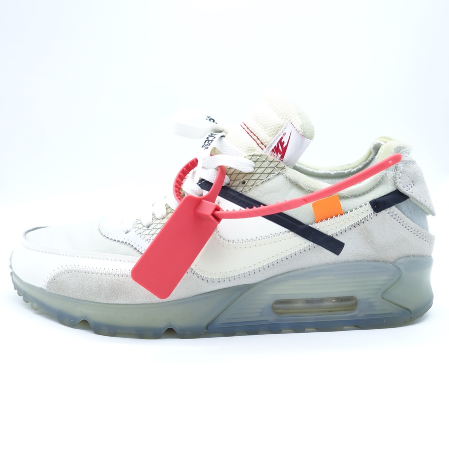 楽天市場】OFF-WHITE 17aw THE 10 NIKE AIR MAX90 オフホワイト ザテン