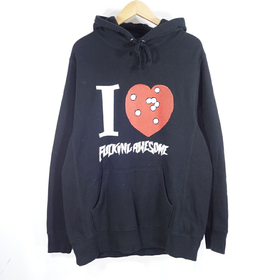 楽天市場】Fucking Awesome FA Quarter Zip Pullover Black