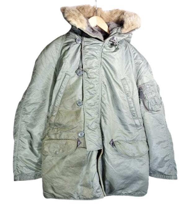 USAF 60s 1961 N-3B JACKET サイズM ミリタリー ヴィンテージ フライトジャケット 大名店【中古】