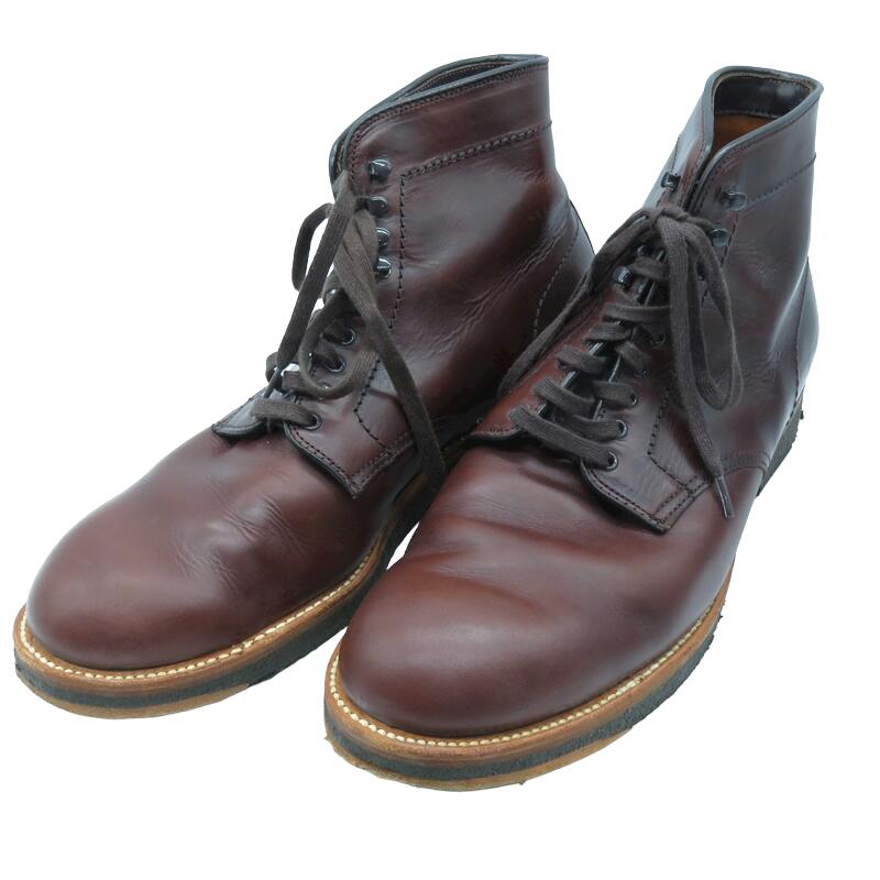 ALDEN MUSEUM ARK別注 LACEUP BOOTS 大名店 オールデン ミュージアム