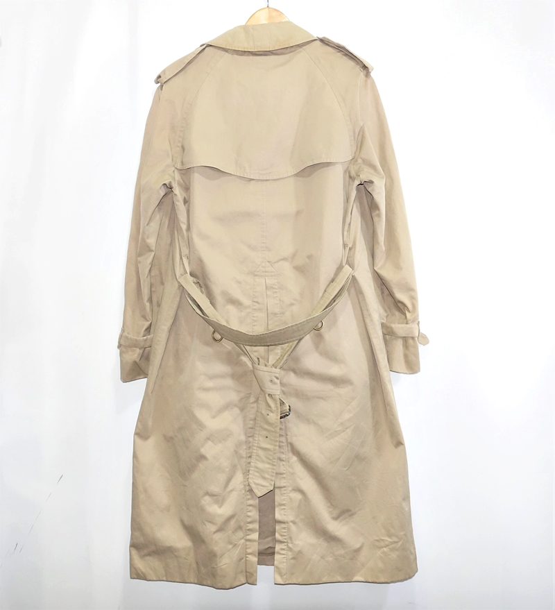 BURBERRY PRORSUM 80s-90s VINTAGE BALMACAAN TRENCH COAT BEIGE SIZE