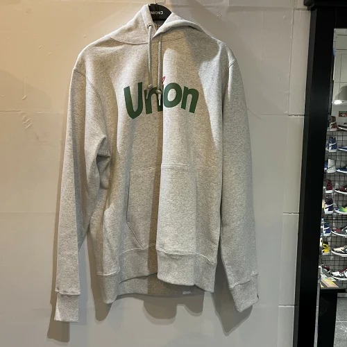 UNION LA 20aw A BATHING APE BAPE Hooded Grey XLサイズ ユニオン アベイシングエイプ ベイプ 30周年記念 フーディー パーカー 南堀江店【中古】