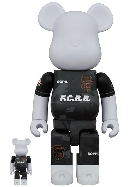 楽天市場】MEDICOM TOY BE@RBRICK F.C.REAL BRISTOL MLB WHITE