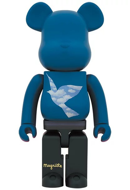 定番から日本未入荷 MEDICOM TOY BE@RBRICK 21aw Rene Magritte L