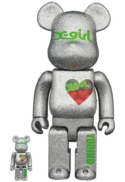 その他 MEDICOM TOY - BE@RBRICK Xgirl YURINO MEDICOM TOY 400% MEDICOM TOY - BE@RBRICK × X-girl × YURINO 100％ & 400％ X-girl