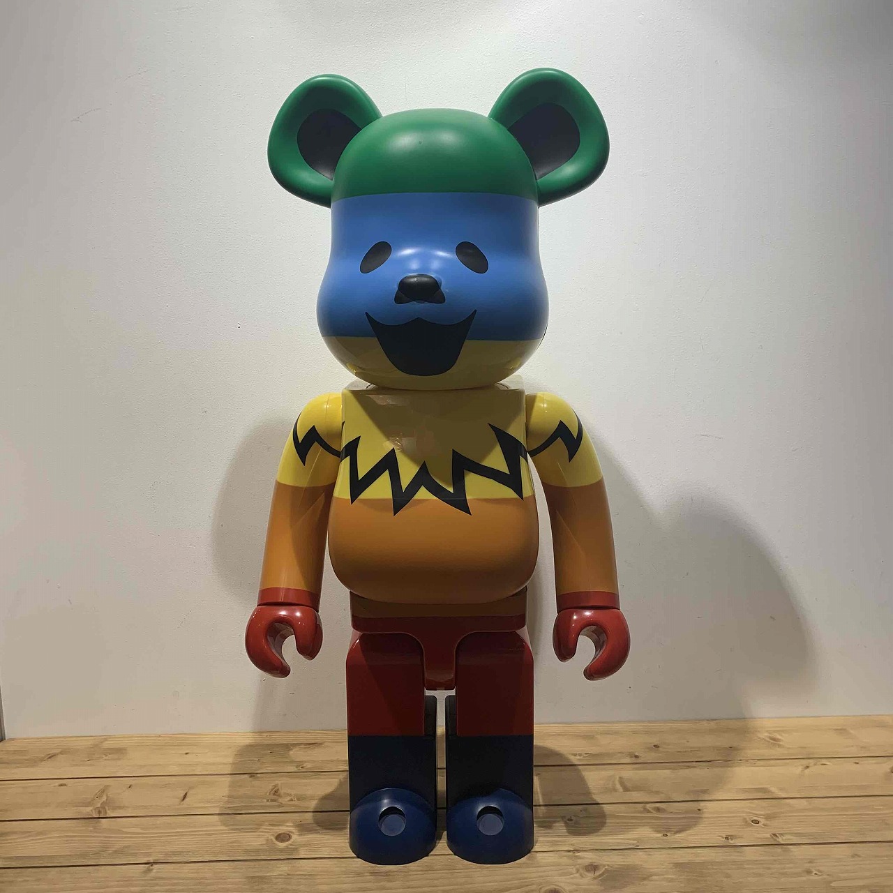 MEDICOM TOY BE@RBRICK GRATEFUL DEAD DANCING BEARS 1000％ メディコムトイ ベアブリック グレイトフルデッド ダンシングベア 心斎橋店【中古】｜union3 店