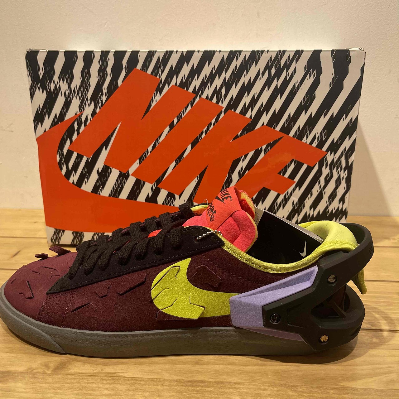 楽天市場】【中古】NIKE × ACRONYM Blazer Low 