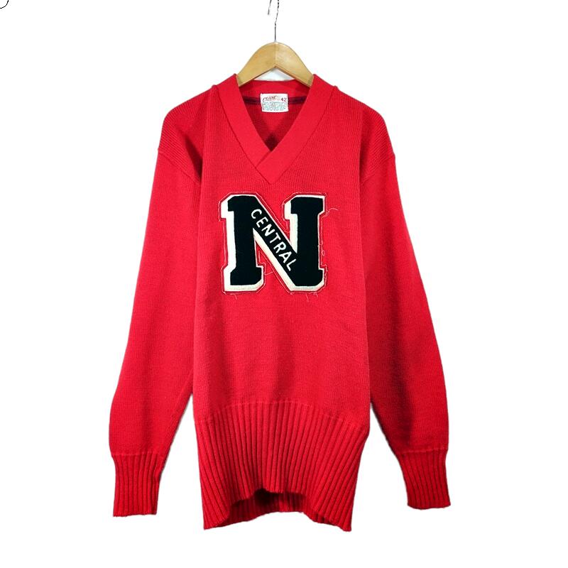 VINTAGE 50s COANE LETTERED SWEATER ヴィンテージ レター セーター 大名店【中古】