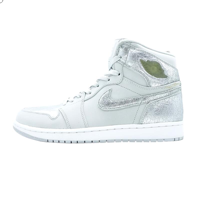 NIKE 2010年製 AIR JORDAN1 RETRO HI SILVER ナイキ エアジョーダン ハイ シルバー 396009-001 スニーカー 大名店【中古】 19,800円