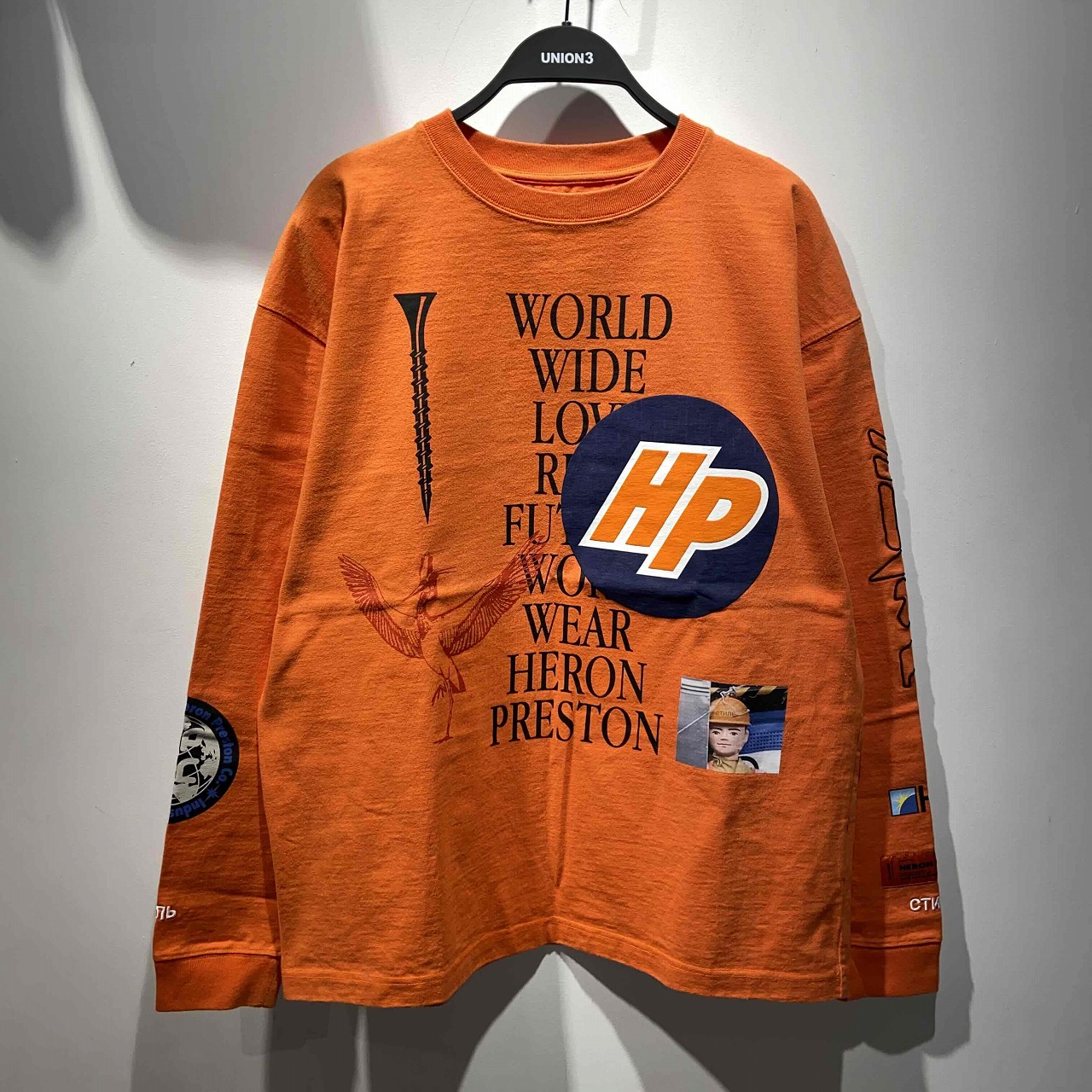 破格値下げ】 Heron Preston ヘロンプレストン 新品未使用 ロンT