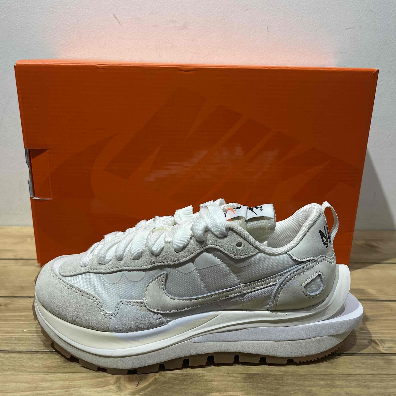 【新品】サカイ×ナイキ ヴェイパー ベイパー ワッフル ホワイトガム 2021年3月発売【Sacai × Nike Vapor Waffle】サカイ × ナイキ
