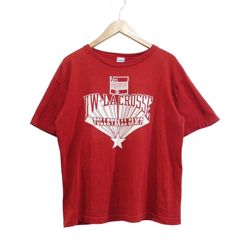 【楽天市場】CHAMPION VINTAGE 80s UWLA CROSSE TEE チャンピオン ヴィンテージ トリコタグ Tシャツ 大名