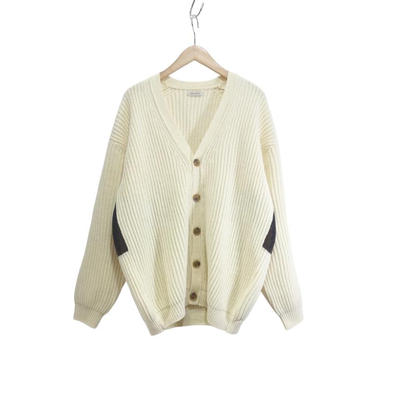 VAINL ARCHIVE 21aw IN A CORNER KNIT CARDIGAN VASK21008 SIZE-M ヴァイナルアーカイブ イン ア コーナー カーディガン 大名【中古】｜union3 店