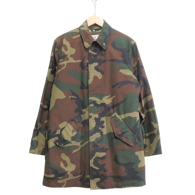 楽天市場】SUPREME 12aw Army Trench Coat Camo Sサイズ シュプリーム