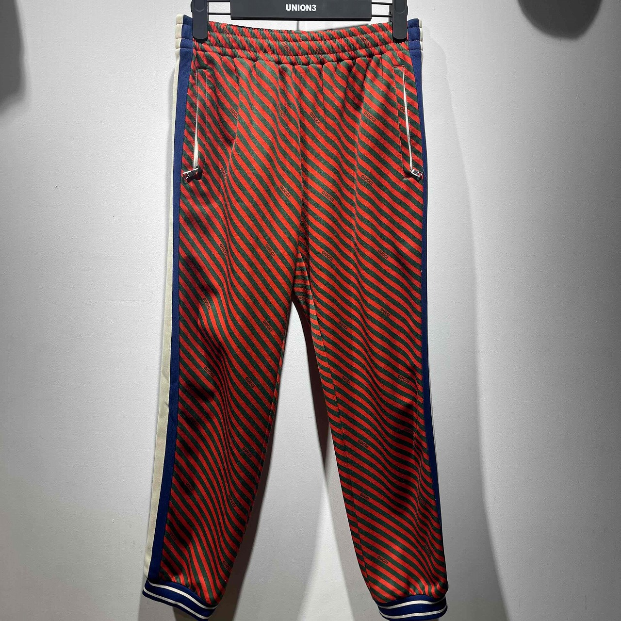 楽天市場】GUCCI 2018AW Jogging Pant with Stripe 521882 Z344H