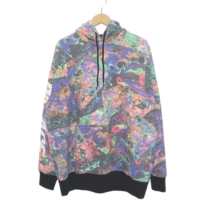 PALACE 17ss SPACE NUG HOOD MULTI SIZE XL 九重の天 あき場所 ナグ フーディー 総柄 パーカー 大名店【中古】