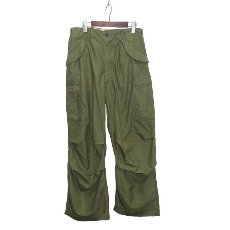 70s M-65 フィールドパンツ オリーブグリーン 50s 米軍 U.S.ARMY M-51 フィールド カーゴパンツ オリーブ