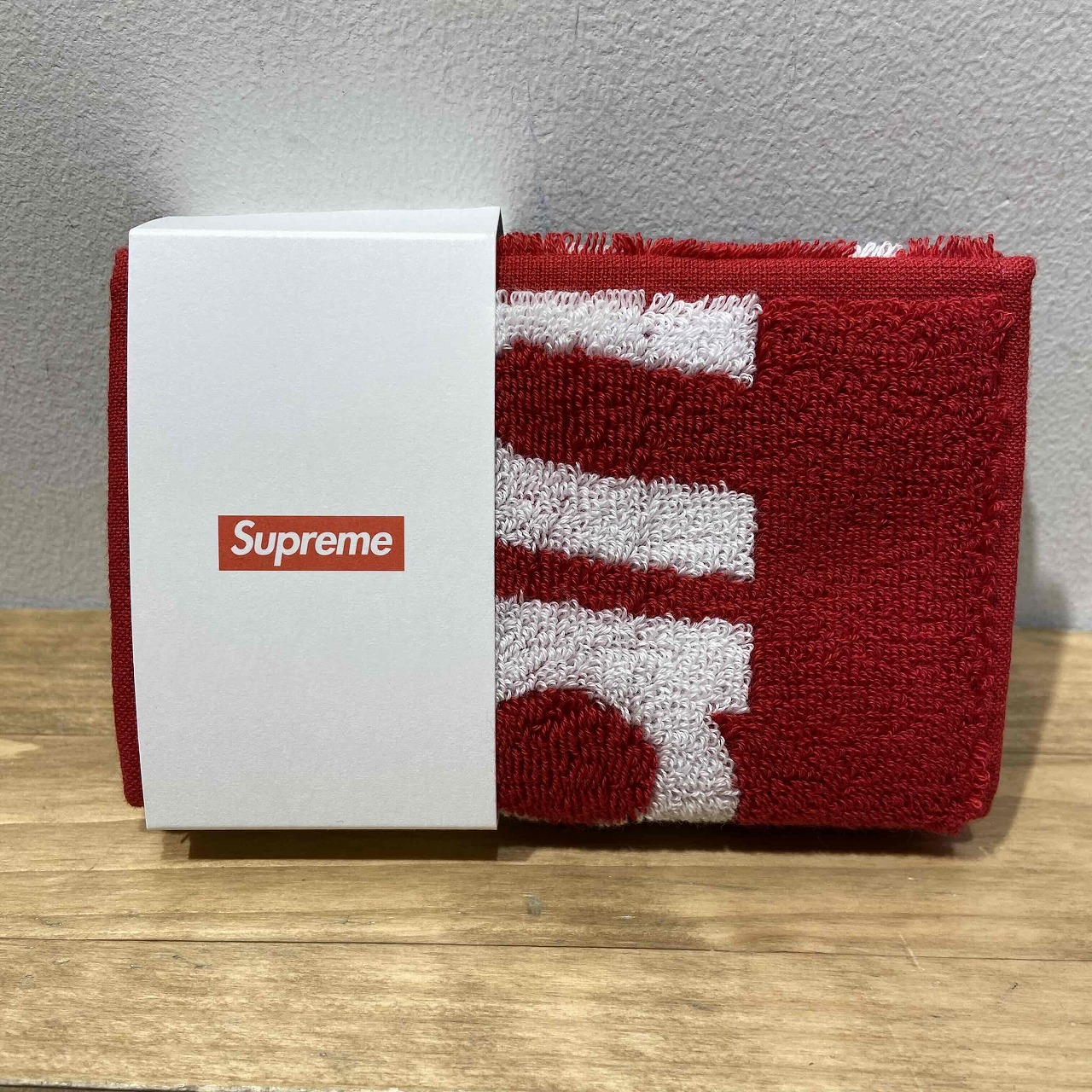 【楽天市場】Supreme 23ss Imabari Pocket Folding Towels (Set of 2) Black/Red