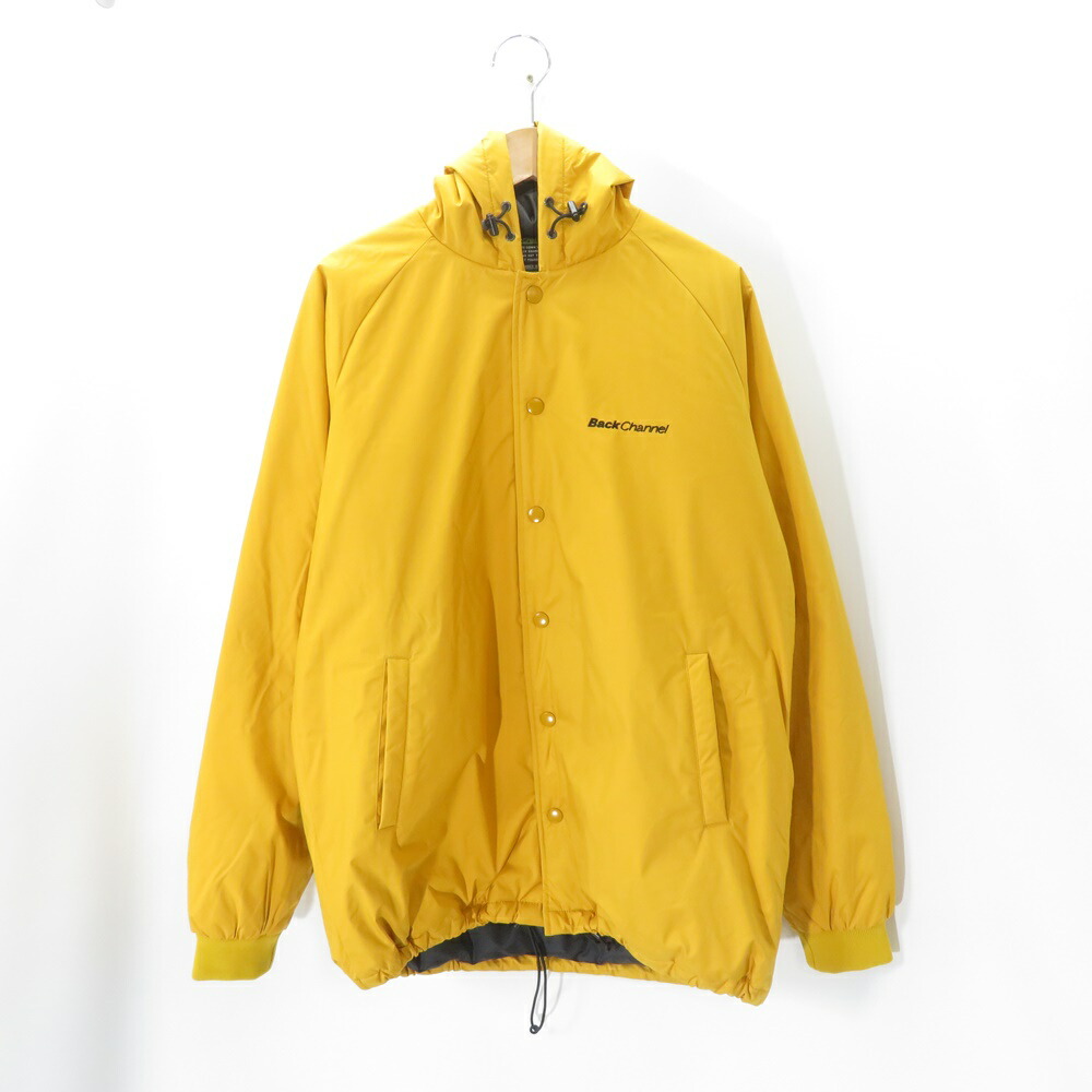 BACK CHANNEL VENTILE HOODED WINDBREKER Size-M バックチャンネル ベンタイル ジャケット ウィンドブレイカー 大名店【中古】｜union3 店