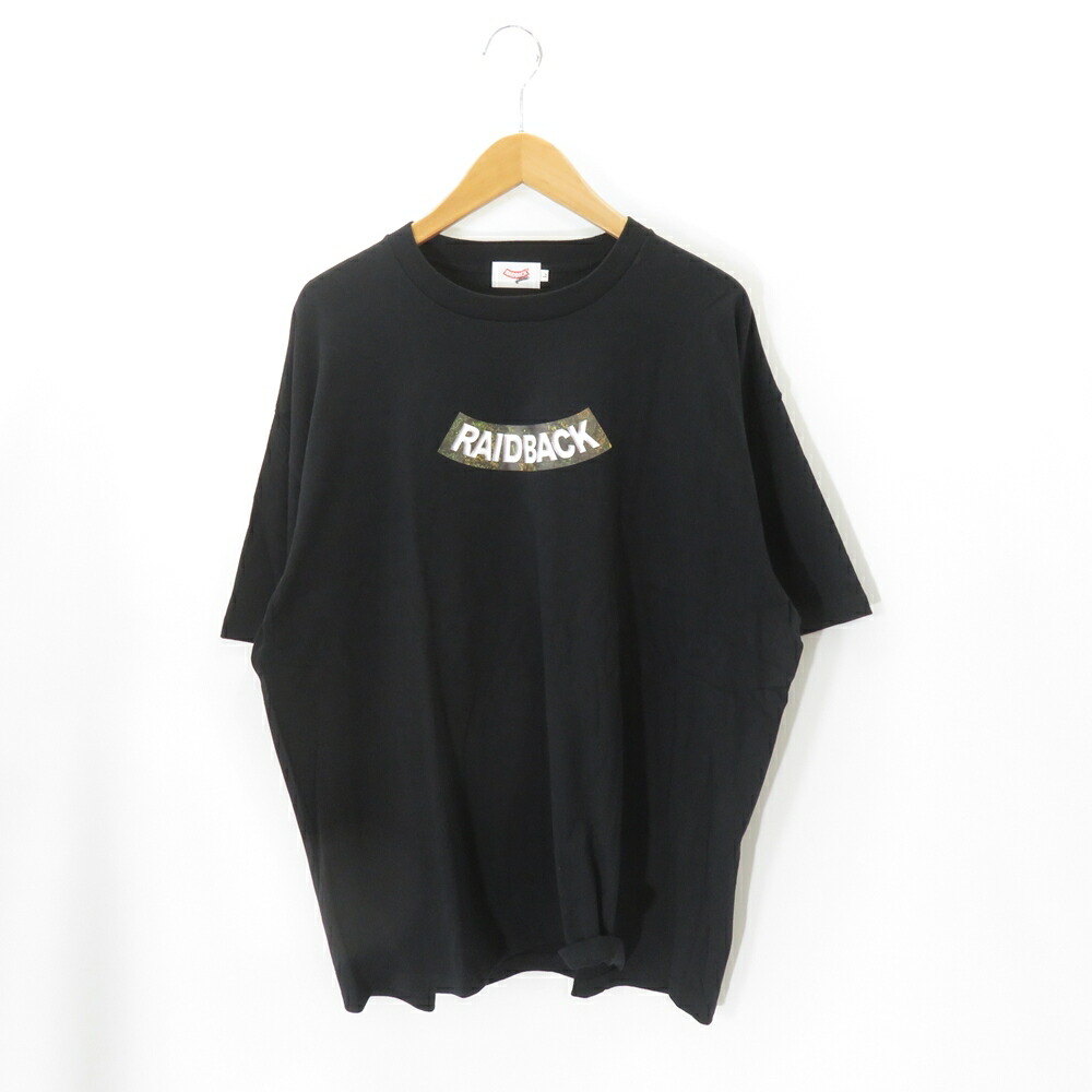 RAIDBACK REAL WEED ARCH LOGO TEE Size-L レイドバック リアルウィード アーチロゴ Tシャツ 大名店【中古】