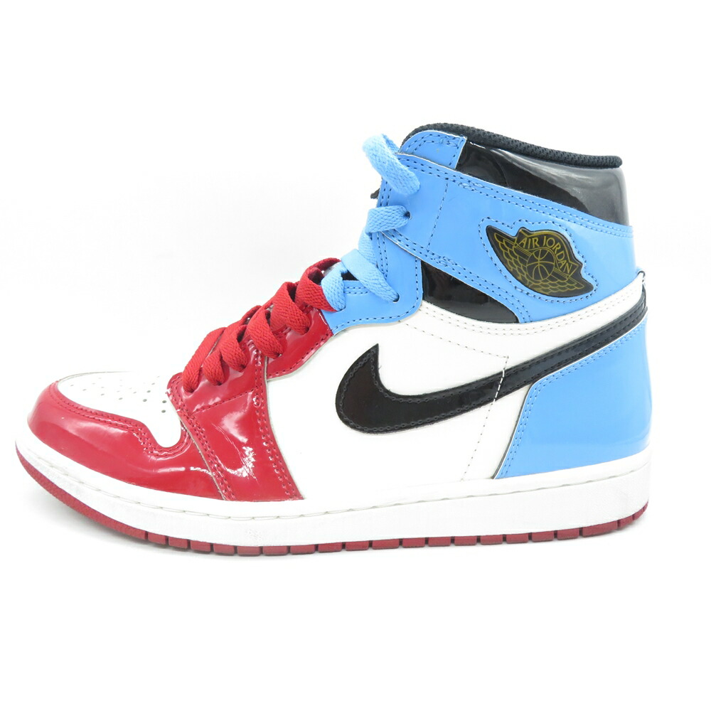 NIKE AIR JORDAN1 HIGH OG FEARLESS CK5666-100 Size-27 ナイキ エアジョーダン ワン ハイカット フィアレス スニーカー 大名店【中古】