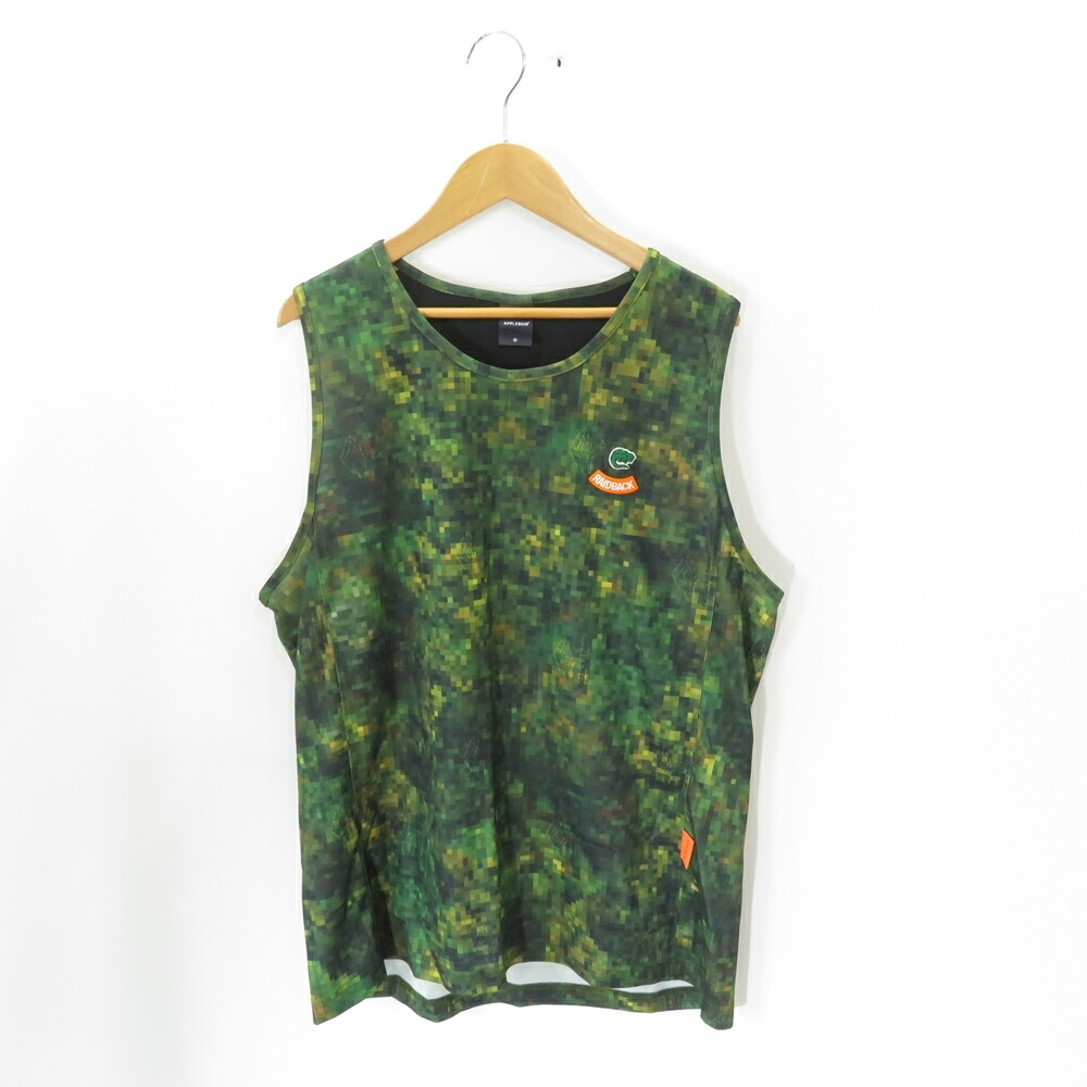 APPLEBUM x RAID BACK 23ss PIXEL CAMO BASKETBALL JERSEY Size-L アップルバム レイドバック ピクセル カモ バスケットボール ジャージ Tシャツ 大名店【中古】
