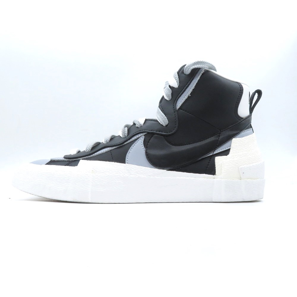 【新品未使用】NIKE×sacai BLAZER MIDミッドカットスニーカー Sacai Nike Blazer Mid Grey サカイ ナイキ ブレーザーミッド
