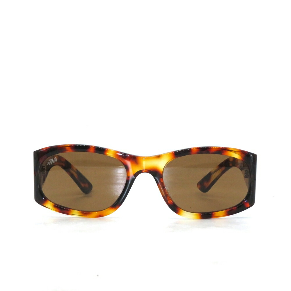 AKILA EAZY DUZ IT SUNGLASSES アキラ エルエー 鼈甲柄 黒眼鏡 大名店【中古】