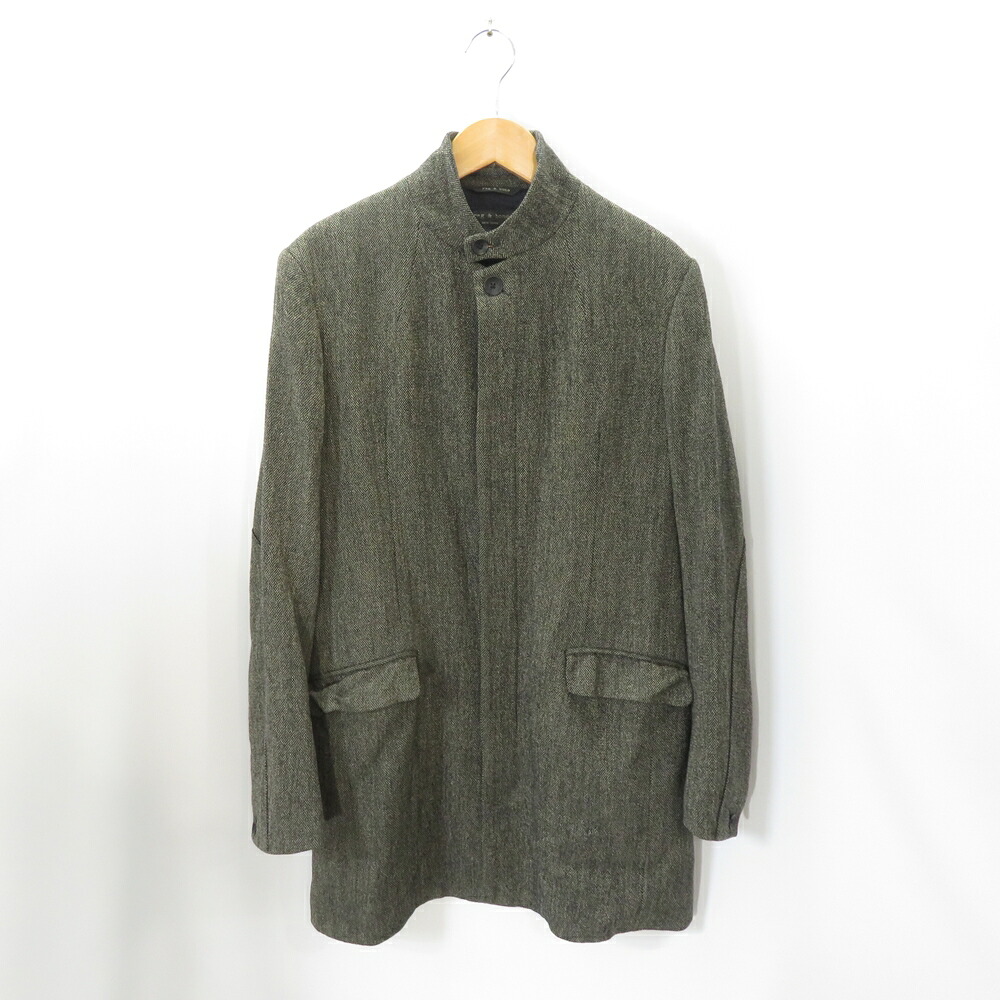 RAG & BONE WOOL MOON JACKET Size-38 M215294 ラグ アンド ボーン ウール ジャケット グレー 大名店【中古】｜union3 店 8,712円