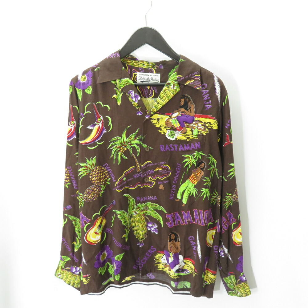 wackomaria ワコマリアスカルプレイハンド　ハワイアンシャツ WACKO MARIA - セール‼️WACKO MARIA （ワコマリアスカルプレイハンド