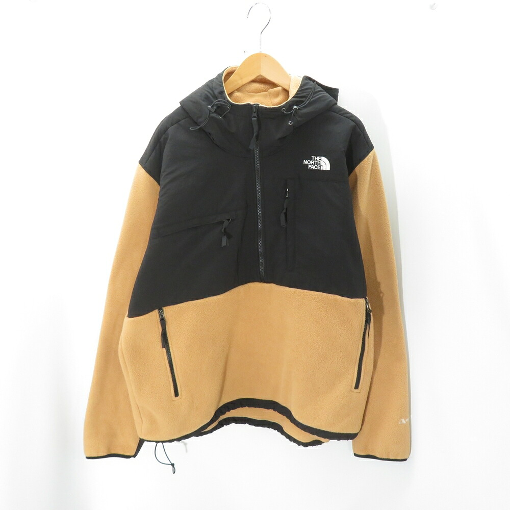 THE NORTH FACE POLARTEC DENALI ANORAK NF0A7UR3K0M ALMOND BUTTER Size-M 北の方人間の顔 デナリ パーカ 上衣 大名店【中古】