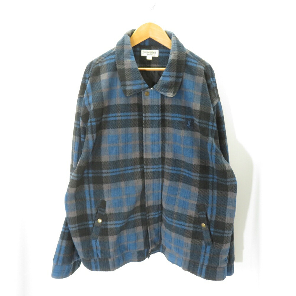 【極上イタリア製】 80s YSL 刺繍　エポレットジャケット　ヴィンテージ Yves Saint Laurent Matisse Inspired Jacket