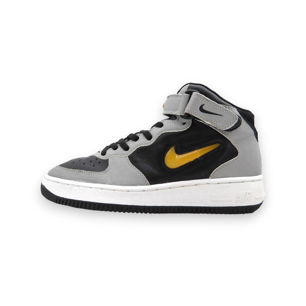 NIKE×FOOT LOCKER 2000 AIR FORCE 1 MID JEWEL Size-26.5 630136-016 FOOTACION ナイキ エアフォースワン ミッド ジェル フットアクション スニーカー 大名店【中古】