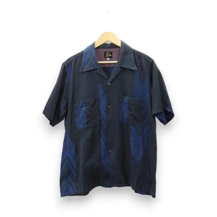 NEEDLES 23ss S/S ONE-UP SHIRT C/L KIMONO Size-M ニードルズ ワンアップ シャツ キモノ 大名店【中古】